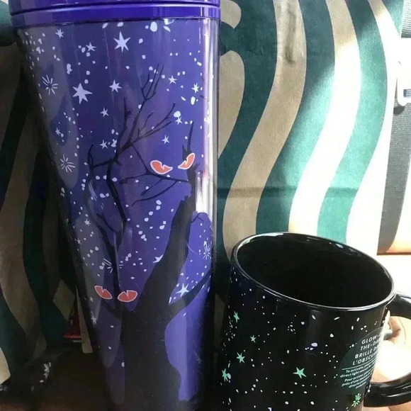Starbucks Halloween 2022 Glow in the Dark Venti Tumbler & Mug - Picture 1 of 1